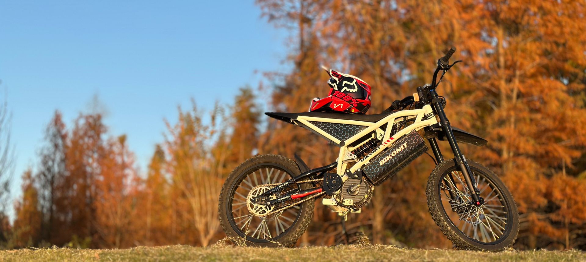 Bikonit 21kw white BK-28 dirt ebike