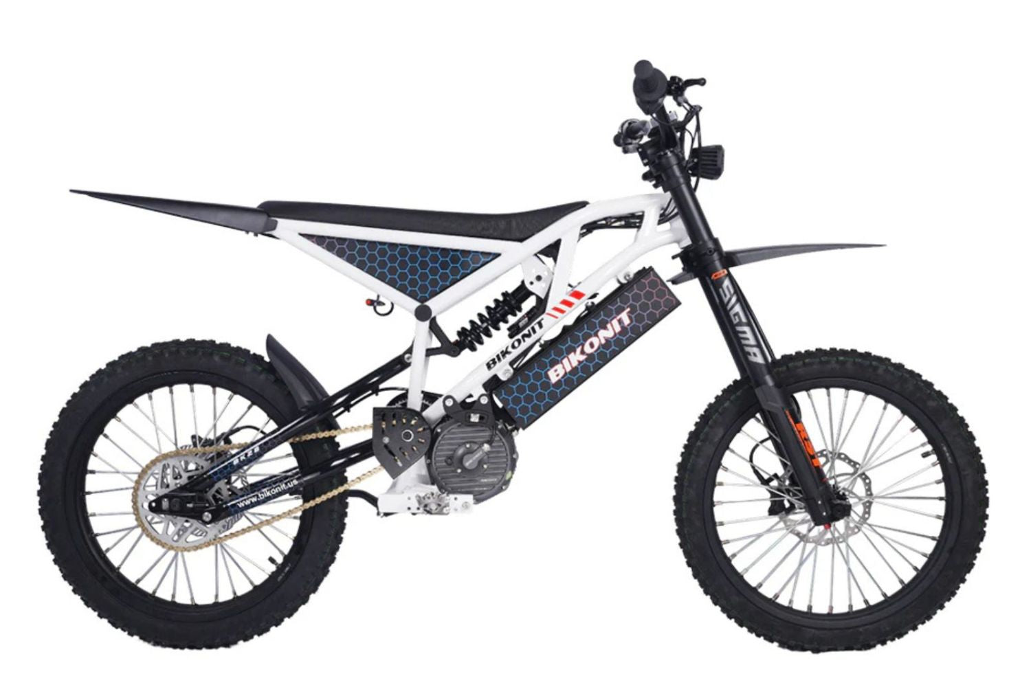 BK-28 High-Speed Electric Motorcycle 52mph Off-Road E-Bike with