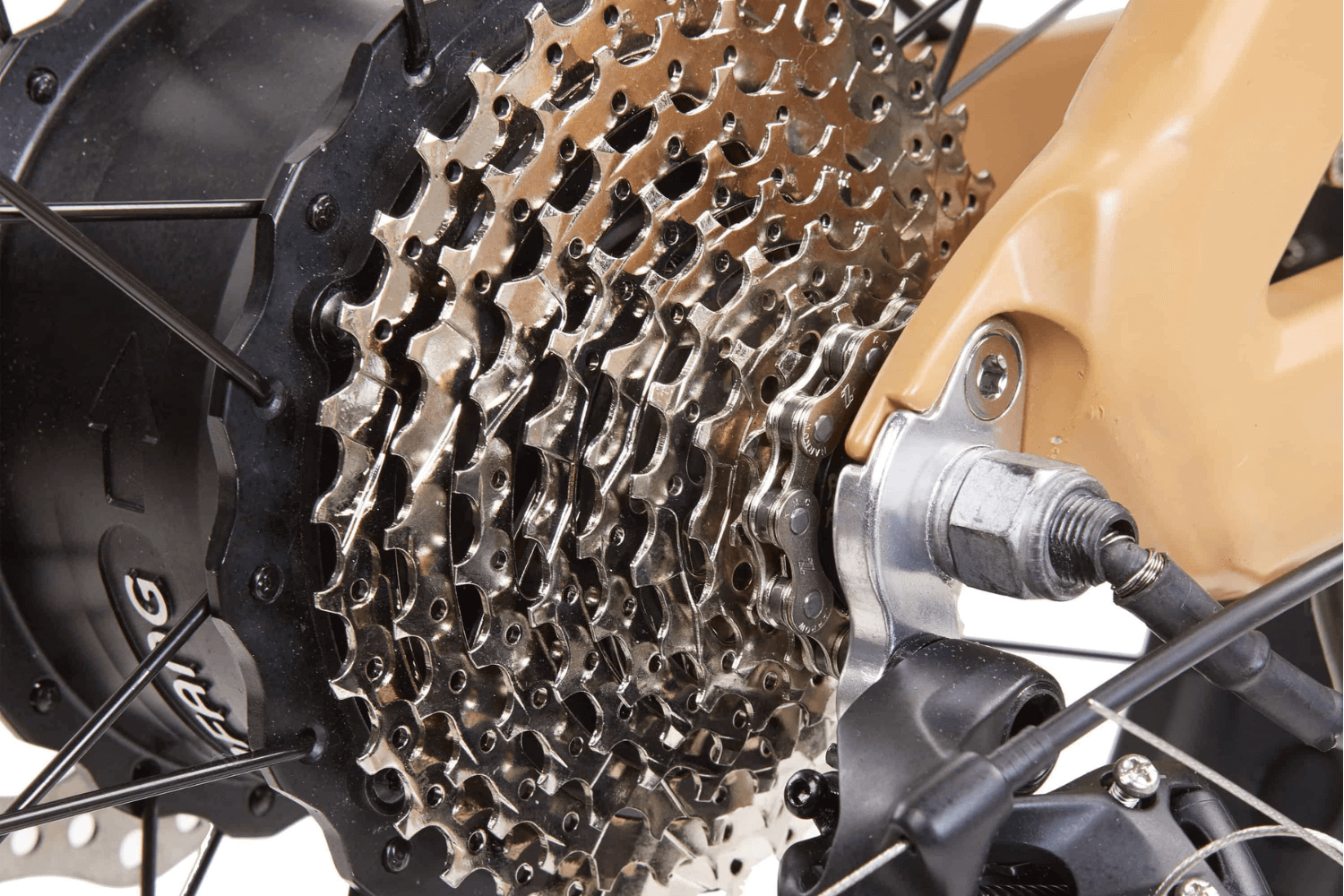 9-speeds for HD750 hunting ebike