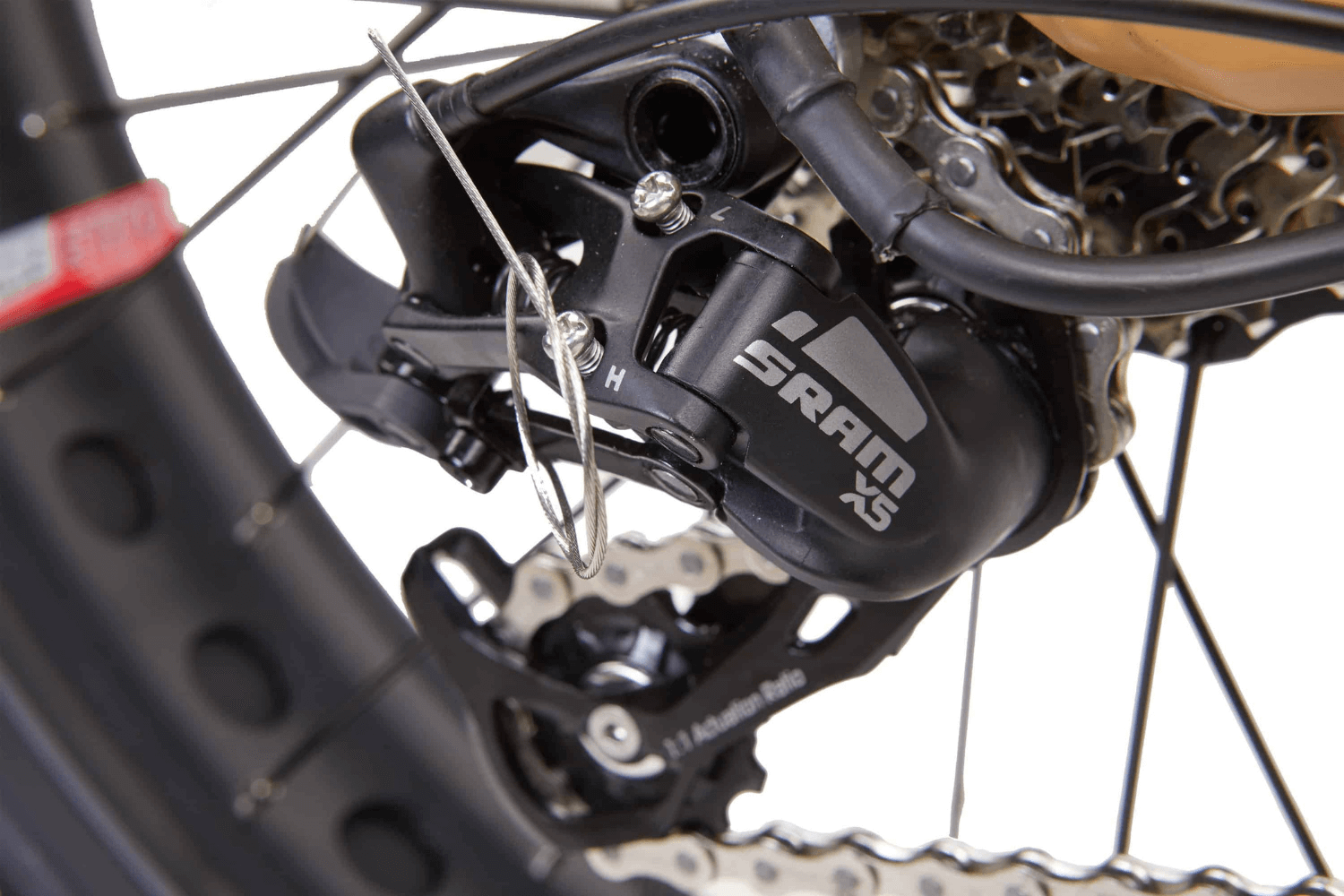 sram x5 gear for hd750 hunting ebike