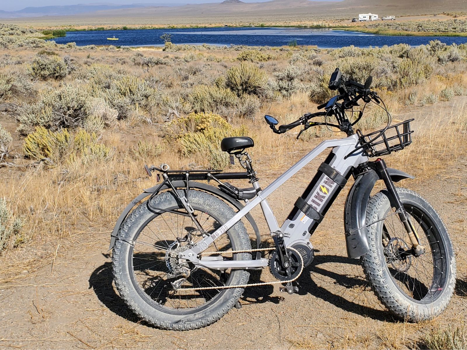 BIkonit MD750 all-terrain fishing ebike with gears
